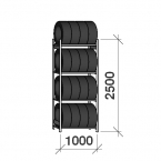 Starter bay 2500x1000x600,4 levels