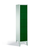 5-tier locker, 5 doors, 1850x420x500 mm