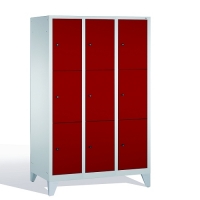 3-tier locker, 9 doors, 1850x1200x500 mm