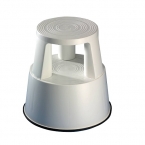 Plastic kickstool, light gray, Wedo