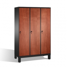 3-door locker, 1850x1200x500, MDF doors