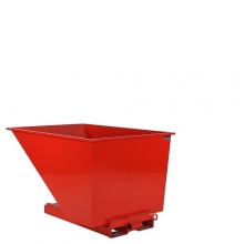 Tipping container 1100L red