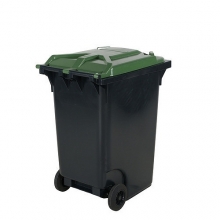 Refuse bin 360L, green lid