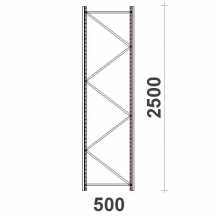 Frame H2500xD500 mm 55*47*1,5