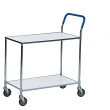 Bordsvagn, galv/vit 850x435x950mm, 150kg