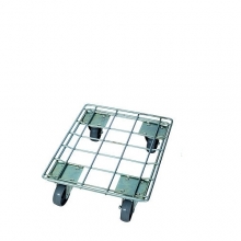 Galvanised crate trolley 620x420x150mm